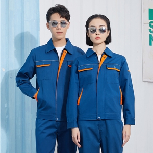 高档纯棉加厚工作服定制 