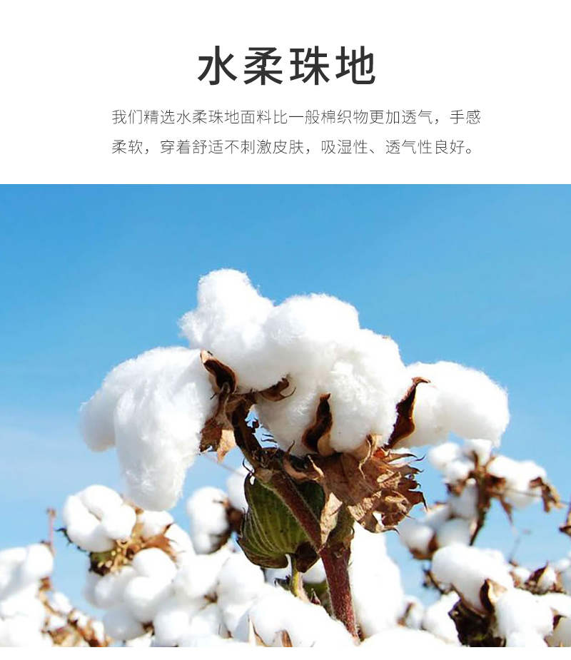 经典素色基本款POLO衫(图2)