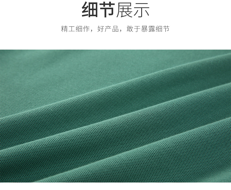 时尚亮黄色POLO衫定制(图4)