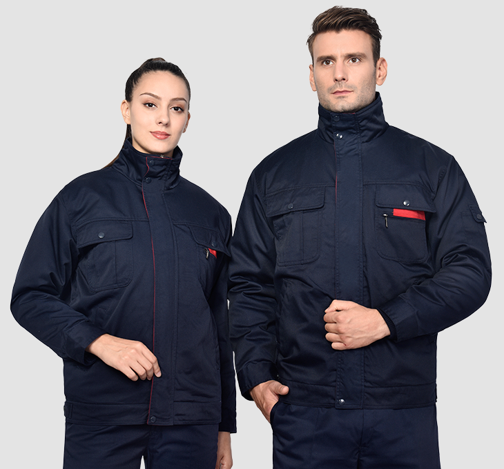 企业工作服冬装棉服定制(图2)