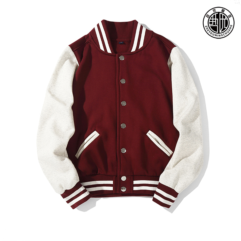 精选优质棉棒球服定制(图2)