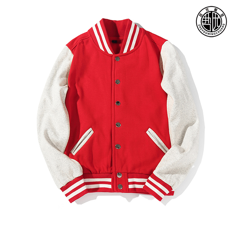 精选优质棉棒球服定制(图4)