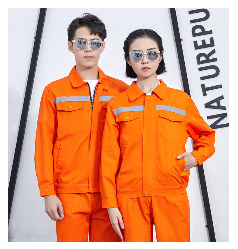 深绿色工程服套装定制(图8)