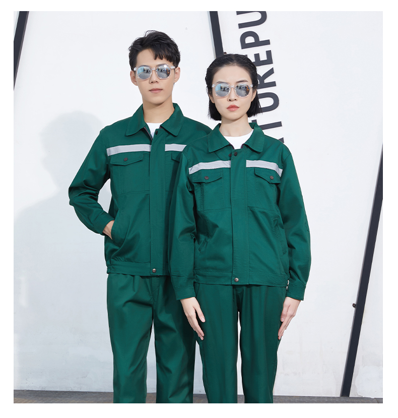深绿色工程服套装定制(图38)