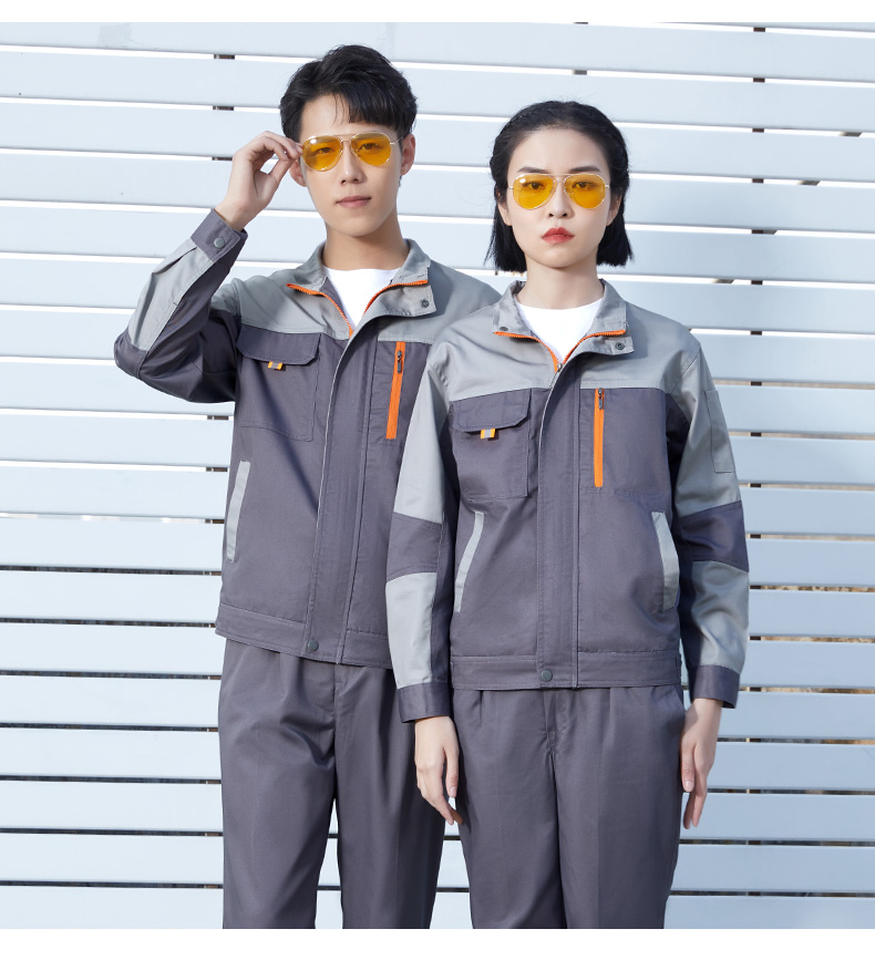 经典拼色款工作服套装(图5)