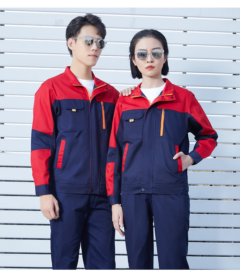 经典拼色款工作服套装(图14)