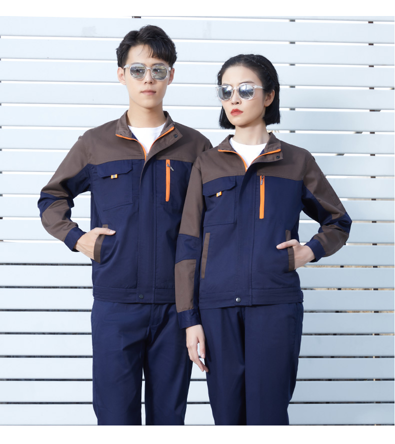 经典拼色款工作服套装(图10)