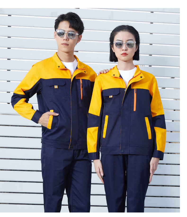 经典拼色款工作服套装(图16)