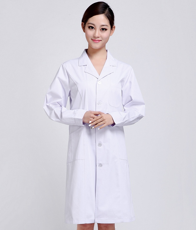 春秋长袖医护大褂工作服(图1)