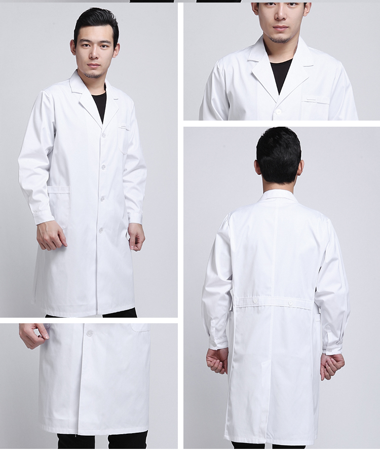 春秋长袖医护大褂工作服(图4)