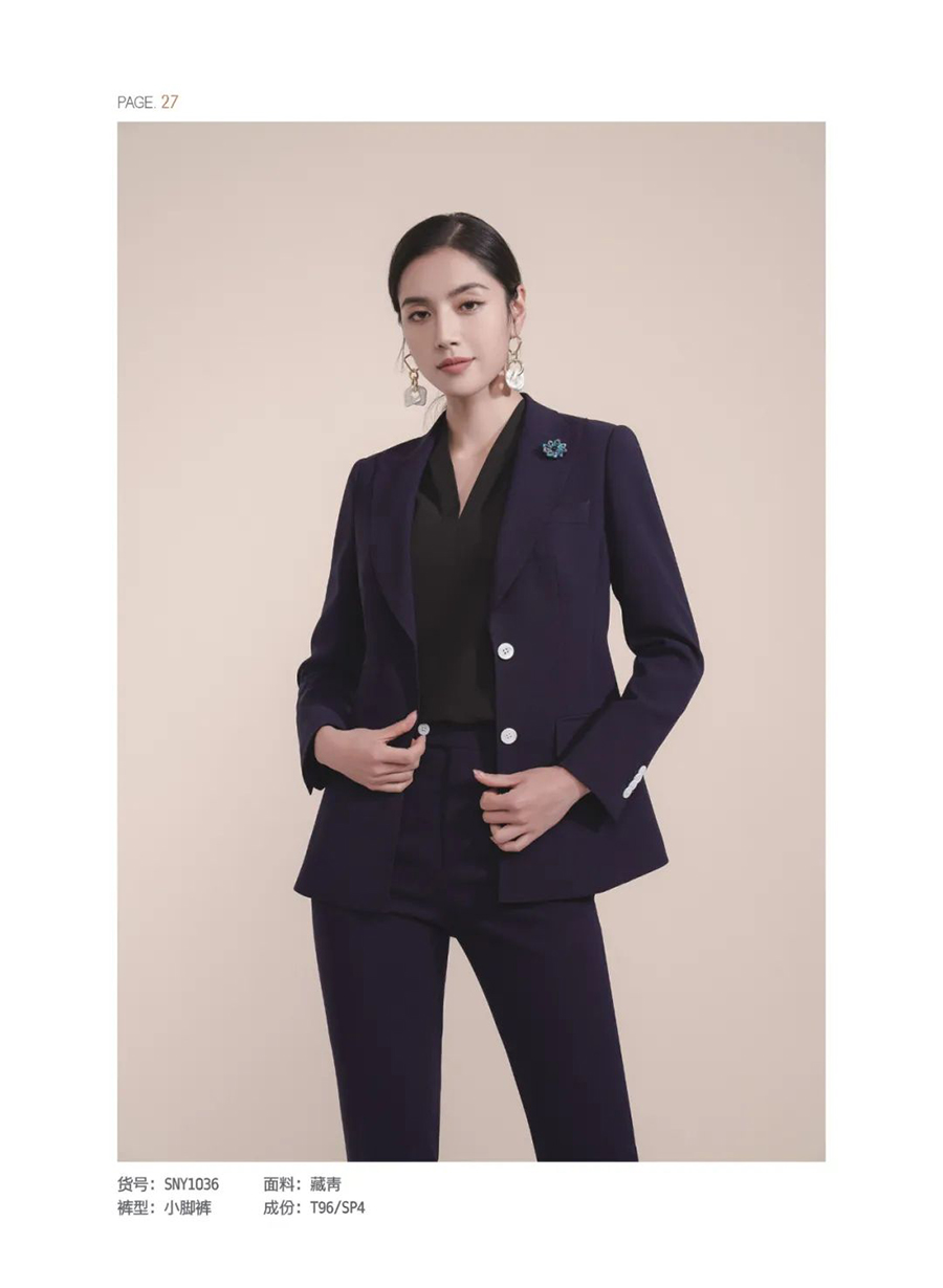 OL通勤女装职业西装套装(图1)