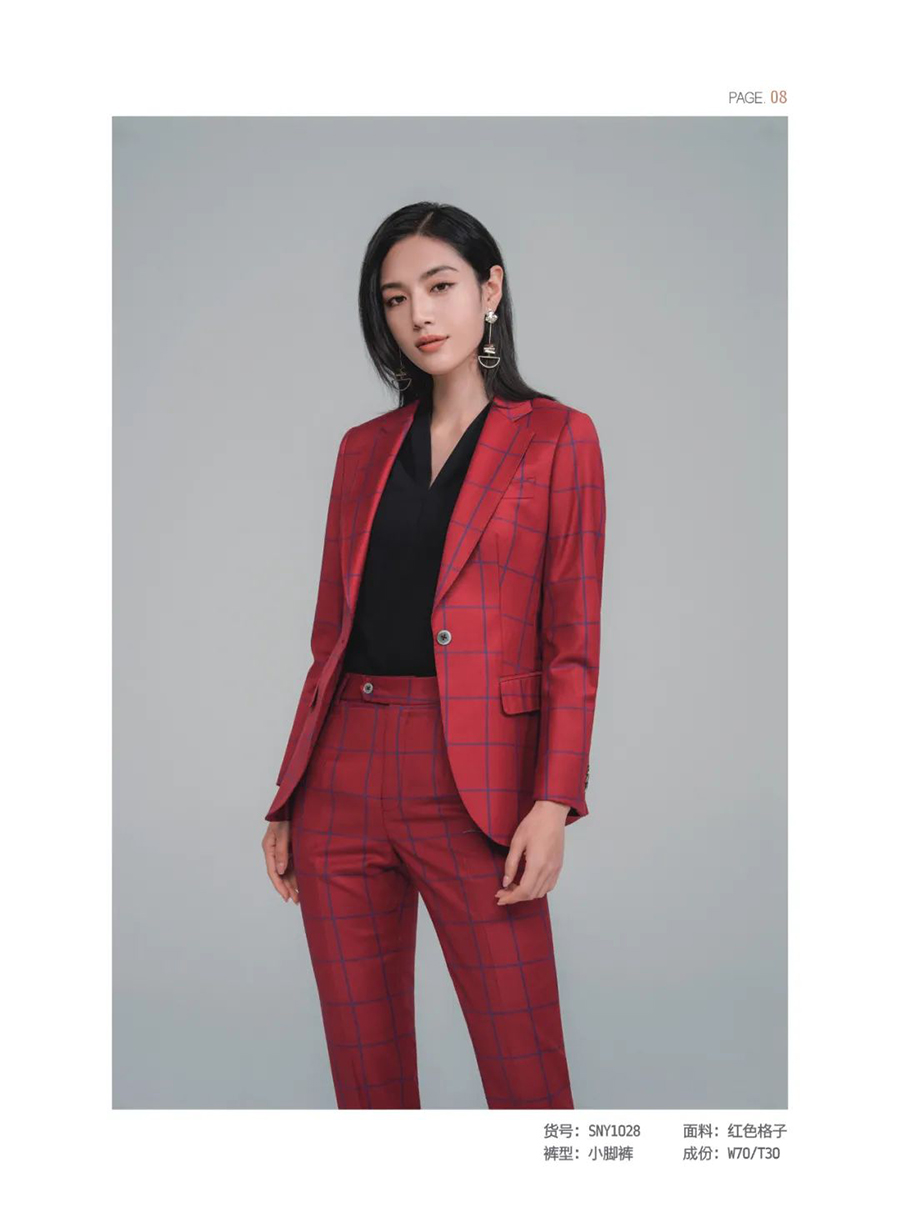新款高端OL制服女工装套装(图1)