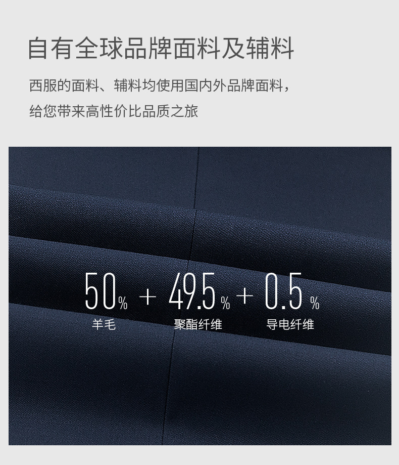 男女款防静电商务西服银行职业装外套(图2)