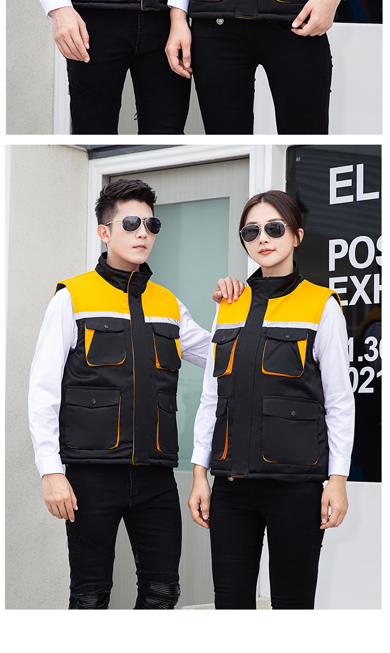加厚棉内胆工作服棉马甲(图20)