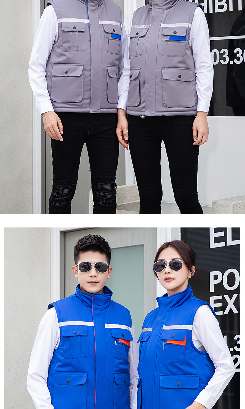 企业工装马甲秋冬工服马夹定制(图19)